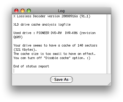 X Lossless Decoder (xld